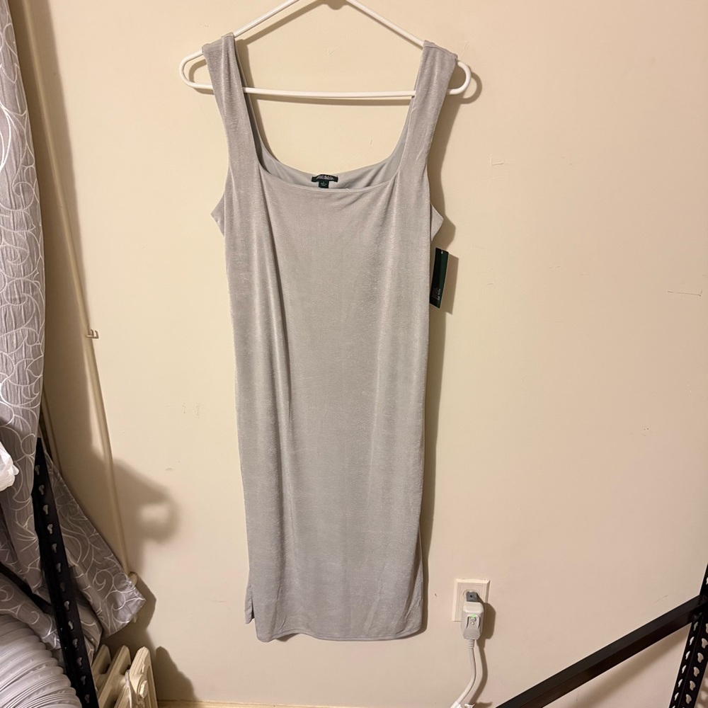 Gray Sleeveless Dress